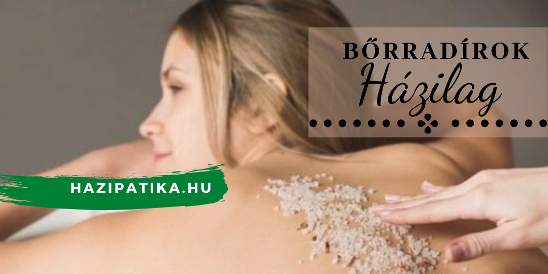 Házi készítésű bőrradír receptek